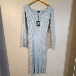 White Mark Off the Shoulder Dress